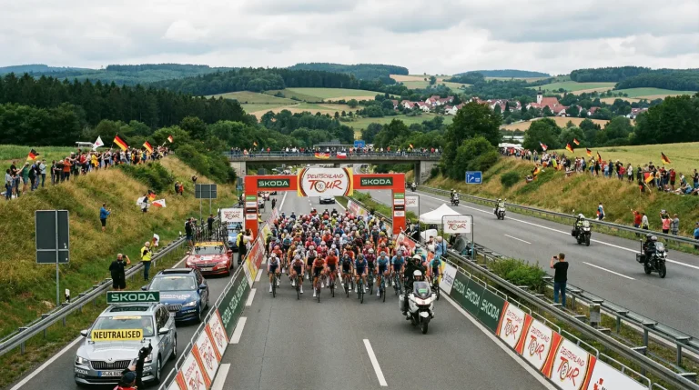 Radrennen in Deutschland als Symbol für regulierte Sportwetten